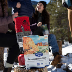 FETTUCCINI ALFREDO AU POULET - 1 PORTION - BACKPACKERS PANTRY - PLEIN AIR CAMPING ET SURVIE - NOURRITURE
