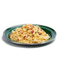 FETTUCCINI ALFREDO AU POULET - 1 PORTION - BACKPACKERS PANTRY - PLEIN AIR CAMPING ET SURVIE - NOURRITURE