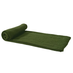 FOULARD EN LAINE VERT OLIVE - VÊTEMENTS - FOULARDS ET CACHE-COUS
