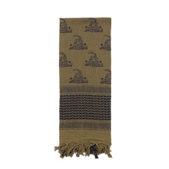 FOULARD SHEMAG TACTIQUE DÉSERT SERPENT DE GADSDEN - VÊTEMENTS - FOULARDS ET CACHE-COUS