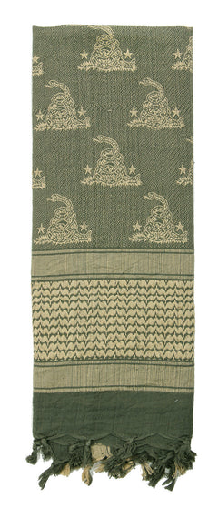 FOULARD SHEMAG TACTIQUE DÉSERT SERPENT DE GADSDEN - VÊTEMENTS - FOULARDS ET CACHE-COUS
