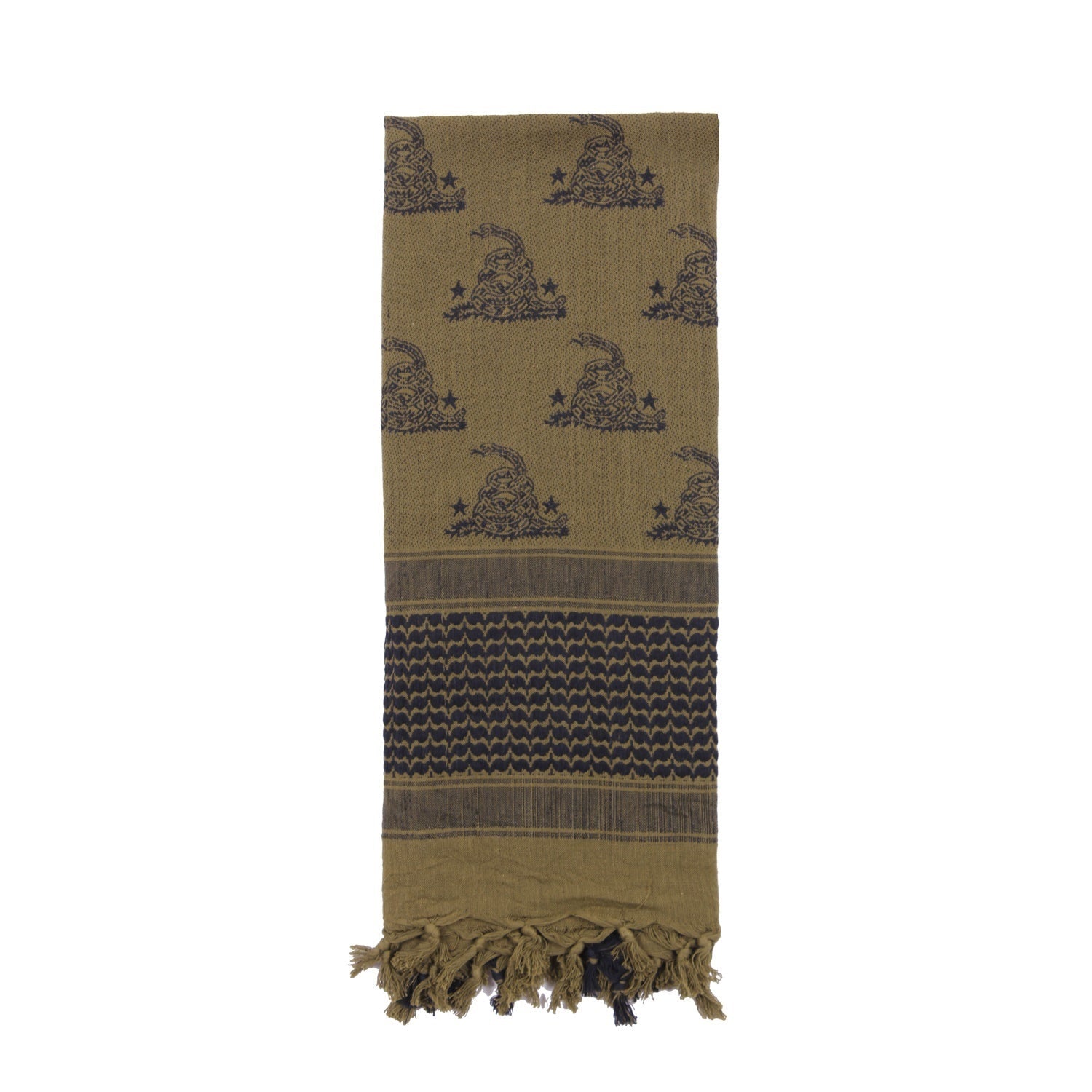 FOULARD SHEMAG TACTIQUE DÉSERT SERPENT DE GADSDEN - VÊTEMENTS - FOULARDS ET CACHE-COUS