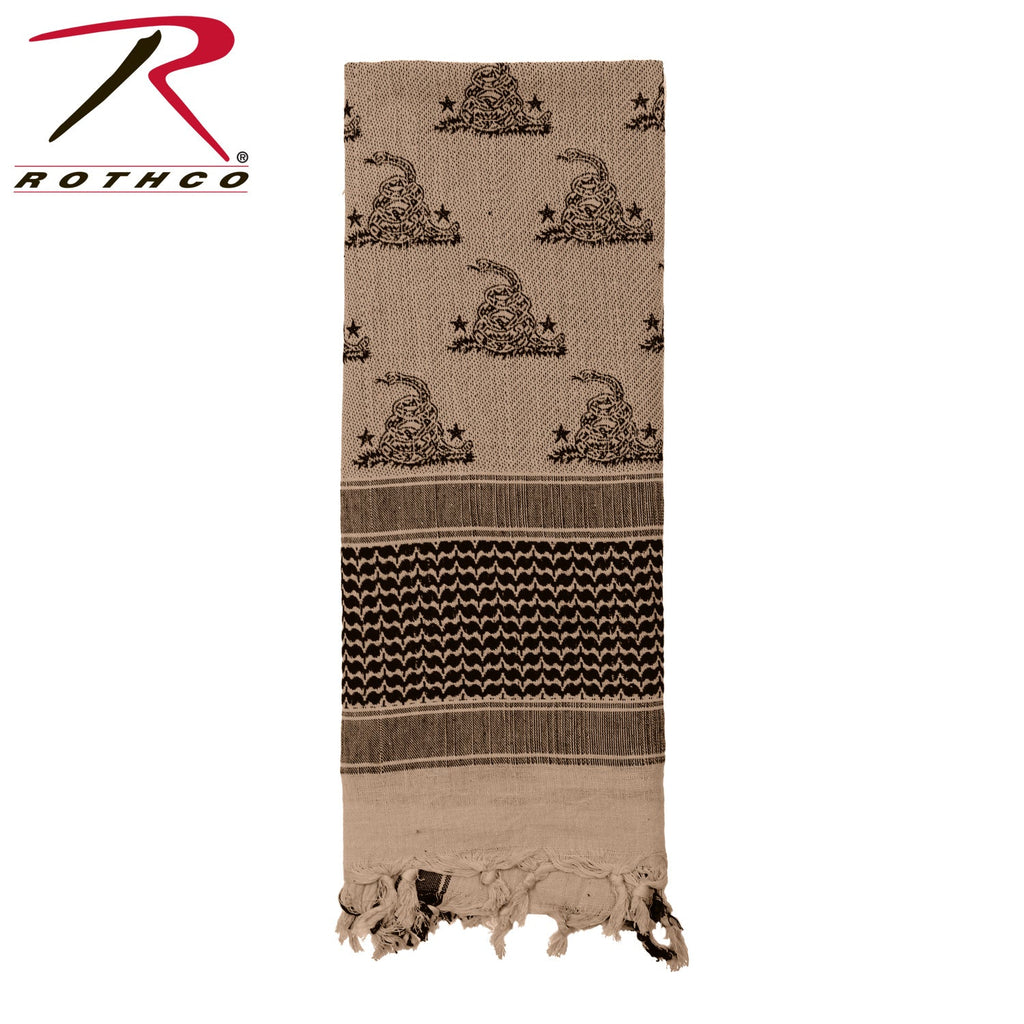 FOULARD SHEMAG TACTIQUE DÉSERT SERPENT DE GADSDEN