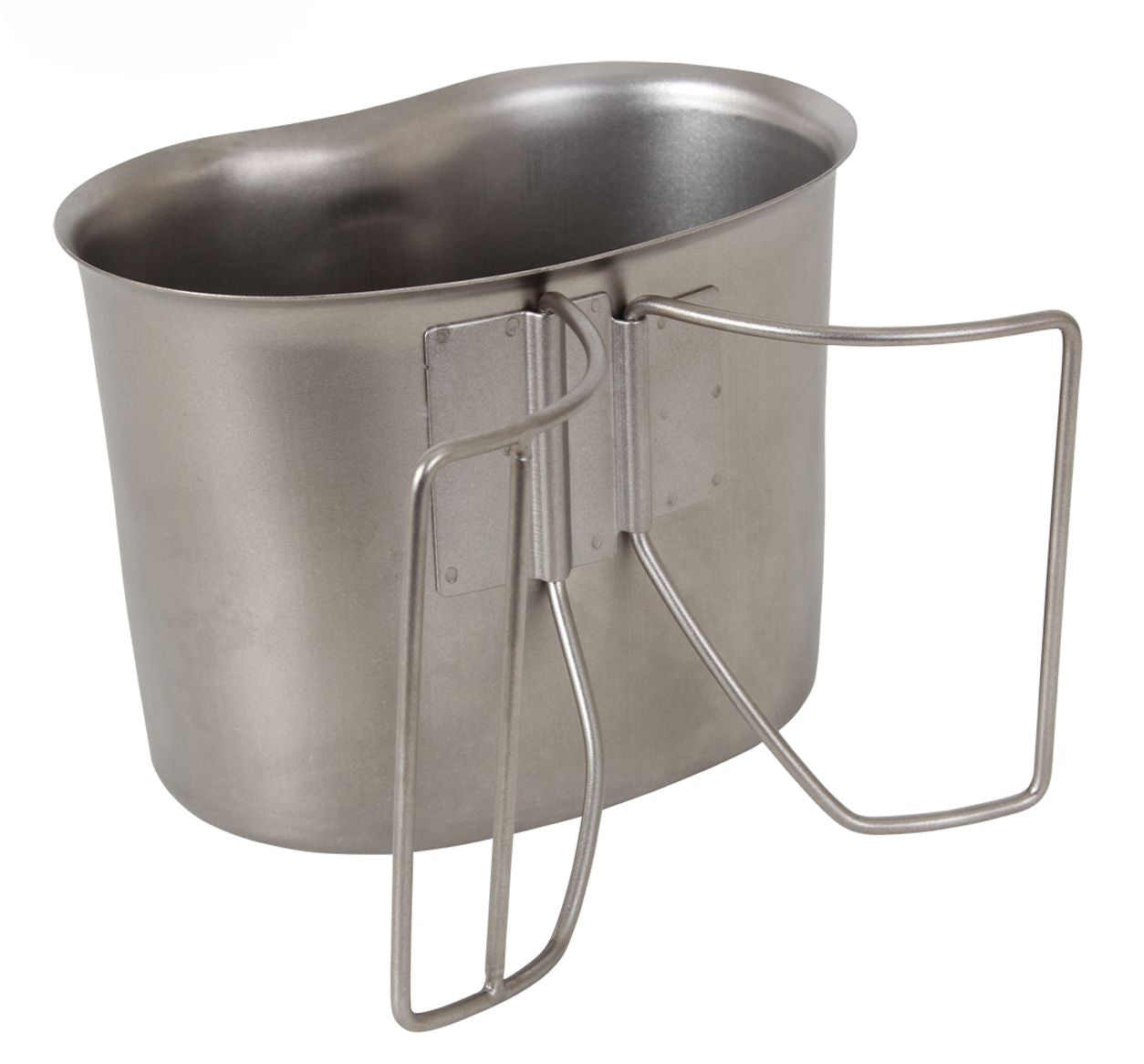 GAMELLE EN ACIER INOXYDABLE STYLE MILITAIRE NEUVE - PLEIN AIR CAMPING ET SURVIE - MATÉRIEL DE CUISINE