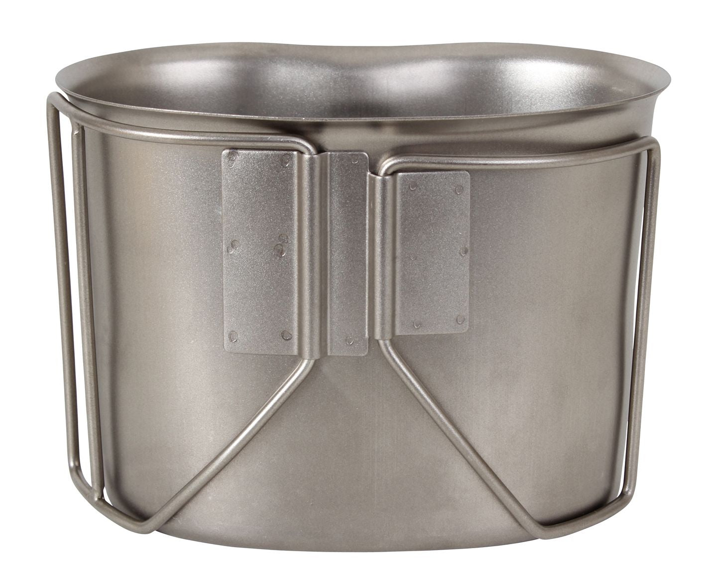GAMELLE EN ACIER INOXYDABLE STYLE MILITAIRE NEUVE - PLEIN AIR CAMPING ET SURVIE - MATÉRIEL DE CUISINE