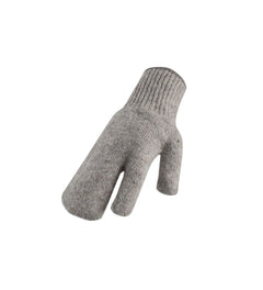 GANTS DE LAINE 3 DOIGTS GRANDE GRIS NATUREL - VÊTEMENTS - GANTS ET MITAINES