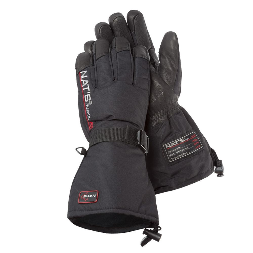 GANTS DE MOTONEIGE EN CUIR DE CHEVREUIL NAT'S