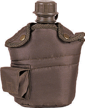 GOURDE EN PLASTIQUE DE TYPE GI AVEC HOUSSE 1L - GOURDES
