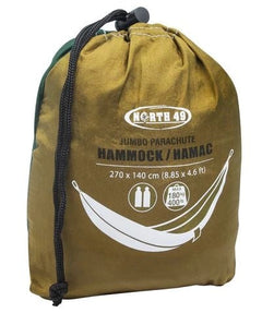 HAMAC EN TOILE DE PARACHUTE POUR 1 OU 2 PERSONNES - PLEIN AIR CAMPING ET SURVIE - TENTES ET HAMACS