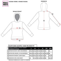 HOODIE FEMME À COUETTE SHADOW - VÊTEMENTS - VÊTEMENTS POUR FEMME