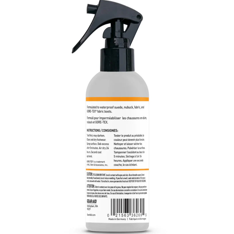 IMPERMÉABILISANT POUR SUÈDE ET TISSUS REVIVEX GERA AID - PLEIN AIR CAMPING ET SURVIE - PRODUITS D’ENTRETIEN