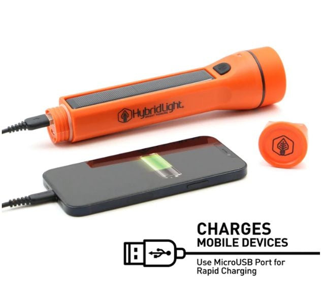 LAMPE DE POCHE JOURNEY 1000 LUMENS ORANGE - HYBRIDLIGHT