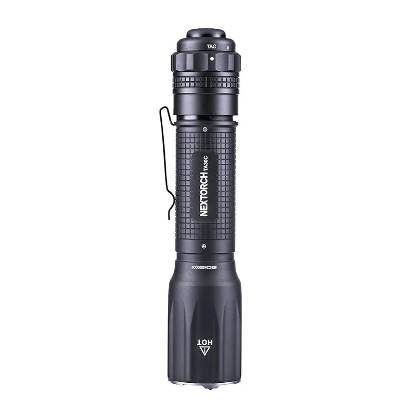 LAMPE DE POCHE TACTIQUE 1400 LUMENS ANGLE DROIT P10 NEXTORCH - COUTEAUX ET OUTILS - LAMPES DE POCHES