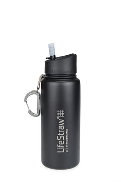 LIFESTRAW GO EN ACIER INOXYDABLE 24OZ - PLEIN AIR CAMPING ET SURVIE - PURIFICATION