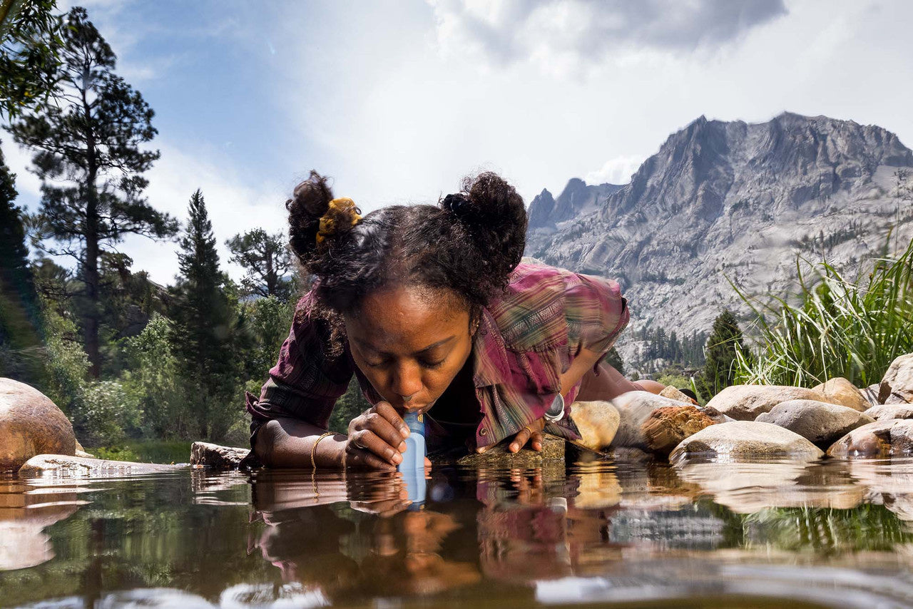 LIFESTRAW PAILLE FILTRE À EAU PERSONNEL - PLEIN AIR CAMPING ET SURVIE - PURIFICATION