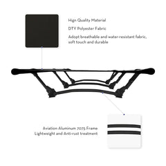 LIT DE CAMPS TRANSPORTABLE POUR EXPÉDITION YATTA LIFE - PLEIN AIR CAMPING ET SURVIE - LITS DE CAMPS