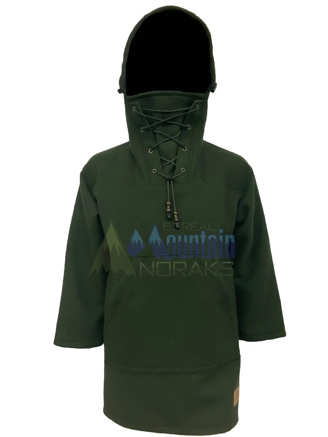 LODEN VERT BOREAL MOUNTAIN ANORAK - SMALL / RÉGULIER - VÊTEMENTS - MANTEAUX ET VESTES