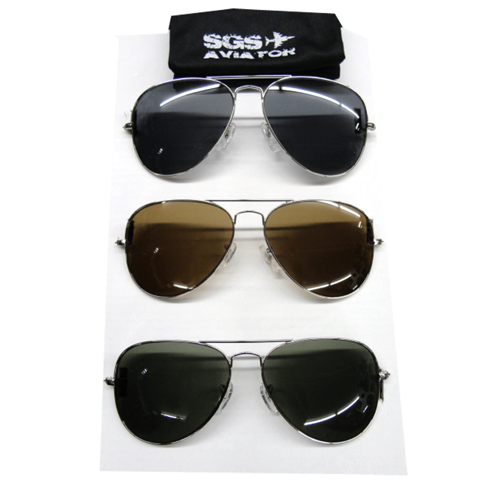LUNETTES STYLE AVIATEUR - ÉQUIPEMENT TACTIQUE - LUNETTES