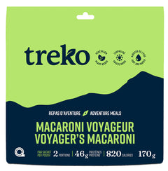 MACARONI VOYAGEUR TREKKO - 2 PORTIONS PAR SACHET - PLEIN AIR CAMPING ET SURVIE - NOURRITURE