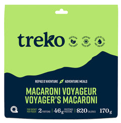 MACARONI VOYAGEUR TREKKO - 2 PORTIONS PAR SACHET - PLEIN AIR CAMPING ET SURVIE - NOURRITURE