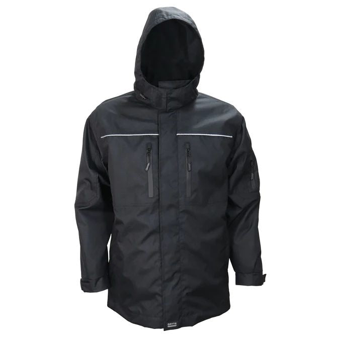 MANTEAU D'HIVER 4 EN 1 AVEC DOUBLURE AMOVIBLE