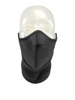 Masque Seirus Neofleece Combo Scarf vu de face avec perforations de respiration