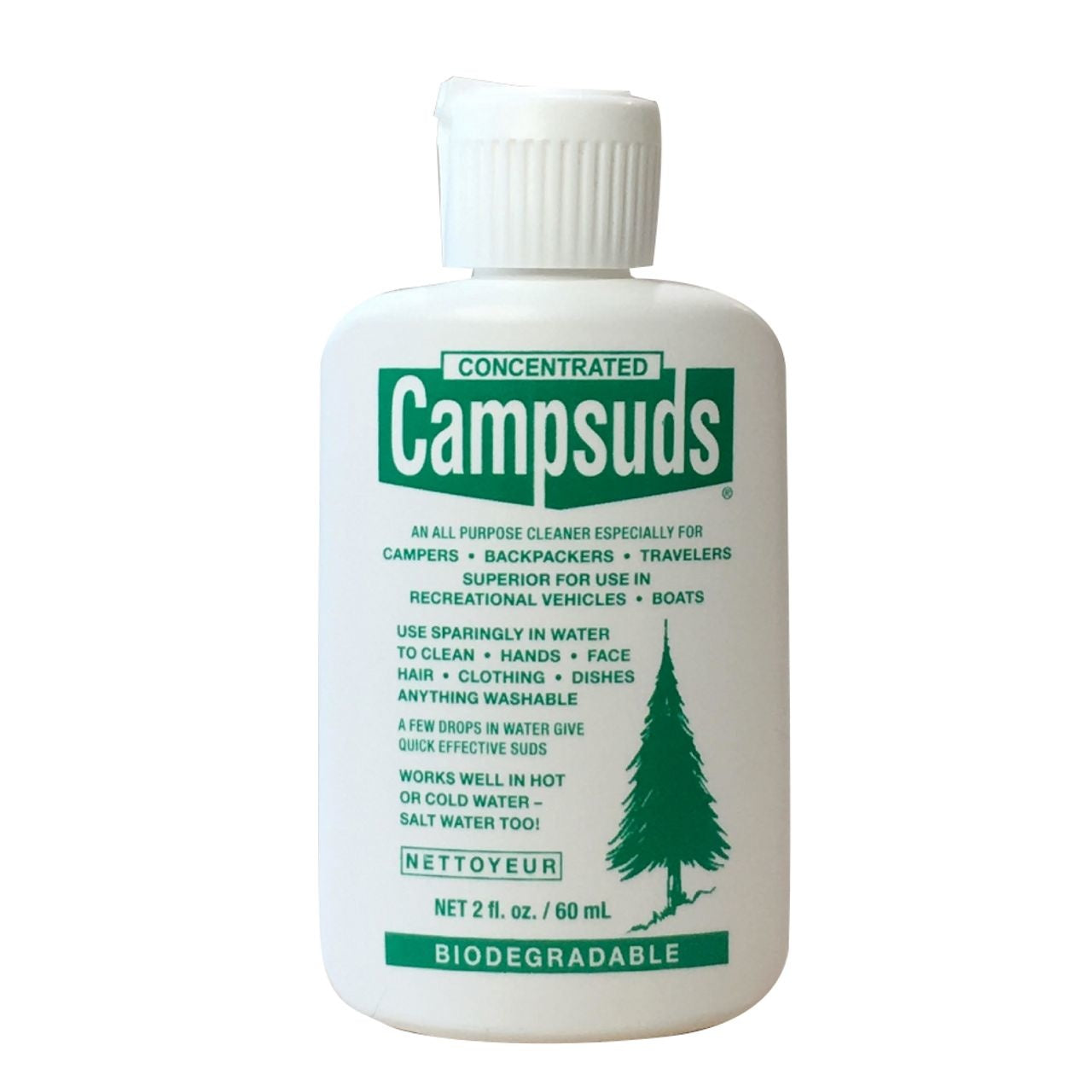 NETTOYANT TOUT USAGE CONCENTRÉ EN BOUTEILLE - PLEIN AIR CAMPING ET SURVIE - DÉTERGENTS