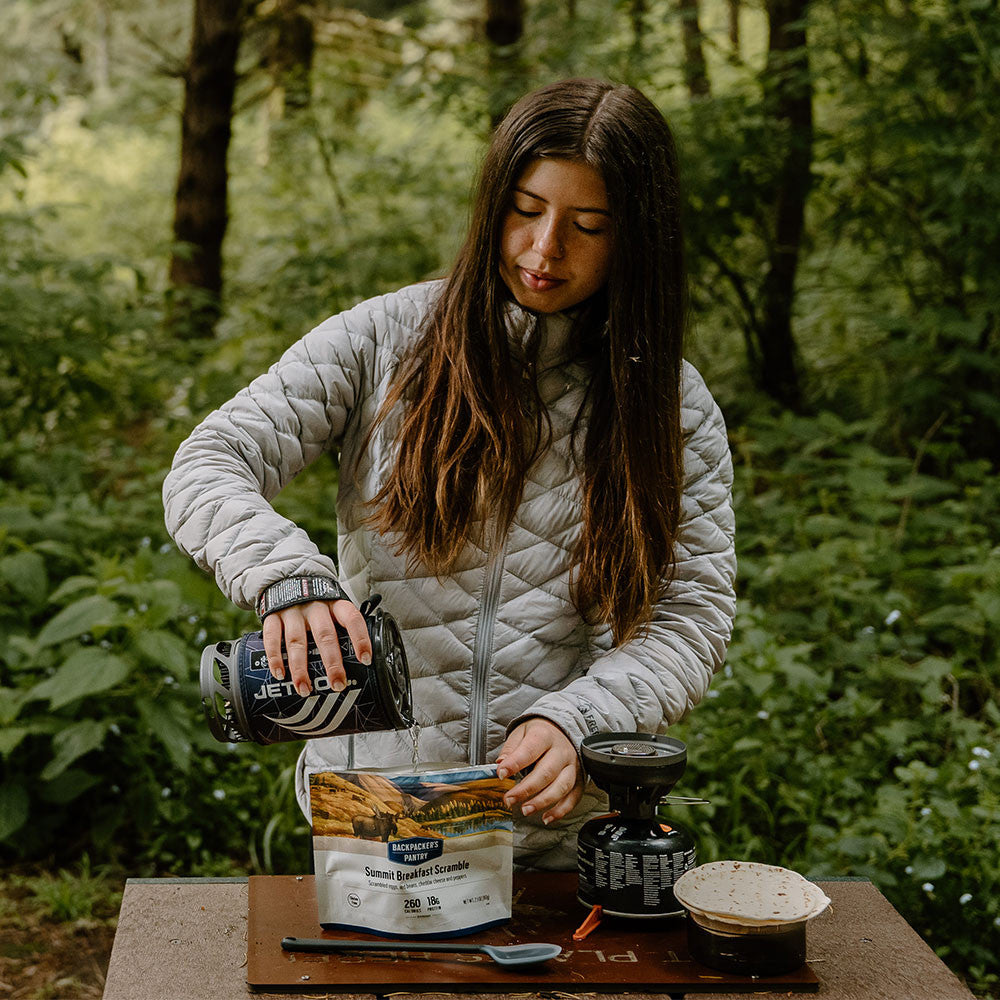 OEUF BROUILLÉ DÉJEUNER - 1 PORTION - BACKPACKERS PANTRY - PLEIN AIR CAMPING ET SURVIE - NOURRITURE