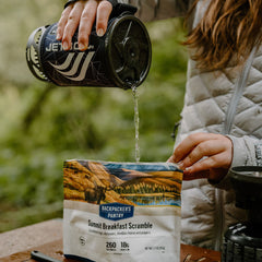 OEUF BROUILLÉ DÉJEUNER - 1 PORTION - BACKPACKERS PANTRY - PLEIN AIR CAMPING ET SURVIE - NOURRITURE