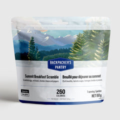 OEUF BROUILLÉ DÉJEUNER - 1 PORTION - BACKPACKERS PANTRY - PLEIN AIR CAMPING ET SURVIE - NOURRITURE
