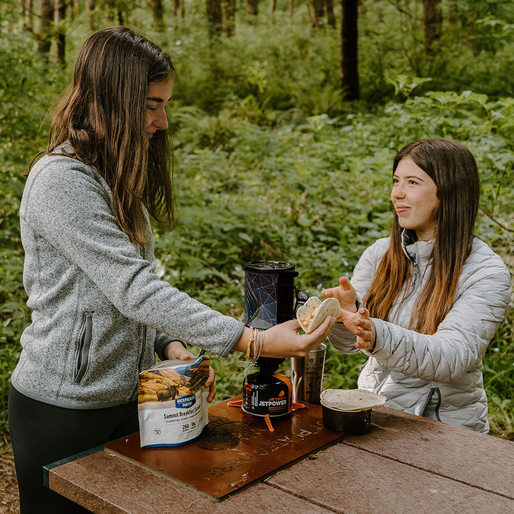 OEUF BROUILLÉ DÉJEUNER - 1 PORTION - BACKPACKERS PANTRY - PLEIN AIR CAMPING ET SURVIE - NOURRITURE