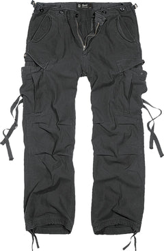 PANTALON CARGO M-65 BRANDIT - NOIR / SMALL - VÊTEMENTS - PANTALONS MILITAIRES ET COMBATS
