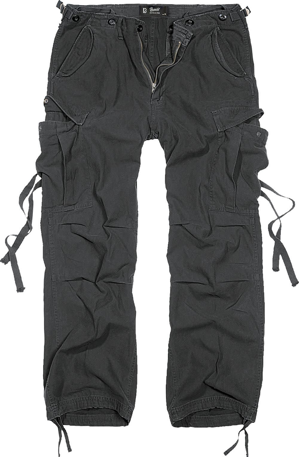 PANTALON CARGO M-65 BRANDIT - NOIR / SMALL - VÊTEMENTS - PANTALONS MILITAIRES ET COMBATS