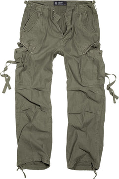 PANTALON CARGO M-65 BRANDIT - VERT OLIVE / SMALL - VÊTEMENTS - PANTALONS MILITAIRES ET COMBATS