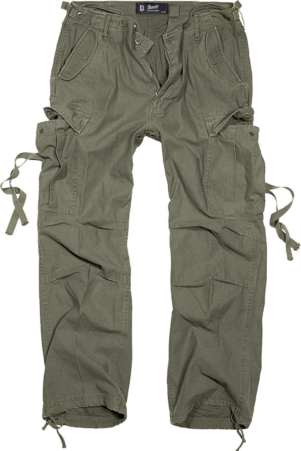 PANTALON CARGO M-65 BRANDIT - VERT OLIVE / SMALL - VÊTEMENTS - PANTALONS MILITAIRES ET COMBATS