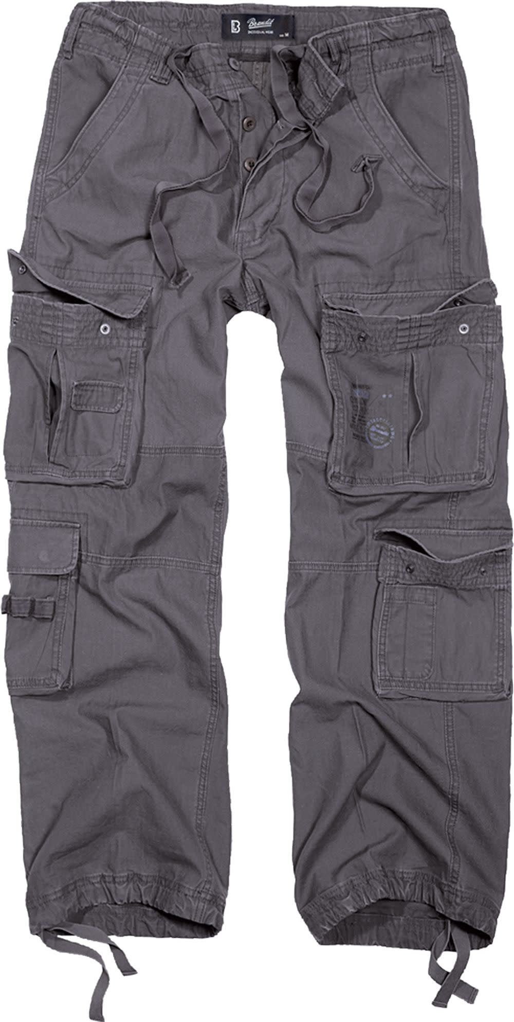 PANTALON CARGO STYLE AUTHENTIQUE BRANDIT - ANTHRACITE / 2X-LARGE - VÊTEMENTS - PANTALONS MILITAIRES ET COMBATS