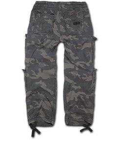 PANTALON CARGO STYLE AUTHENTIQUE BRANDIT - CAMO FONCÉ / SMALL - VÊTEMENTS - PANTALONS MILITAIRES ET COMBATS