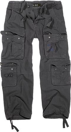PANTALON CARGO STYLE AUTHENTIQUE BRANDIT - NOIR / SMALL - VÊTEMENTS - PANTALONS MILITAIRES ET COMBATS