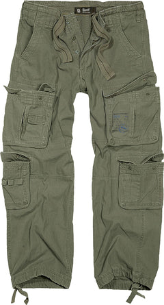 PANTALON CARGO STYLE AUTHENTIQUE BRANDIT - VERT OLIVE / SMALL - VÊTEMENTS - PANTALONS MILITAIRES ET COMBATS