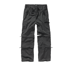 PANTALON CONVERTIBLE BRANDIT - NOIR / SMALL - VÊTEMENTS - PANTALONS MILITAIRES ET COMBATS