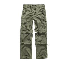PANTALON CONVERTIBLE BRANDIT - VERT OLIVE / SMALL - VÊTEMENTS - PANTALONS MILITAIRES ET COMBATS