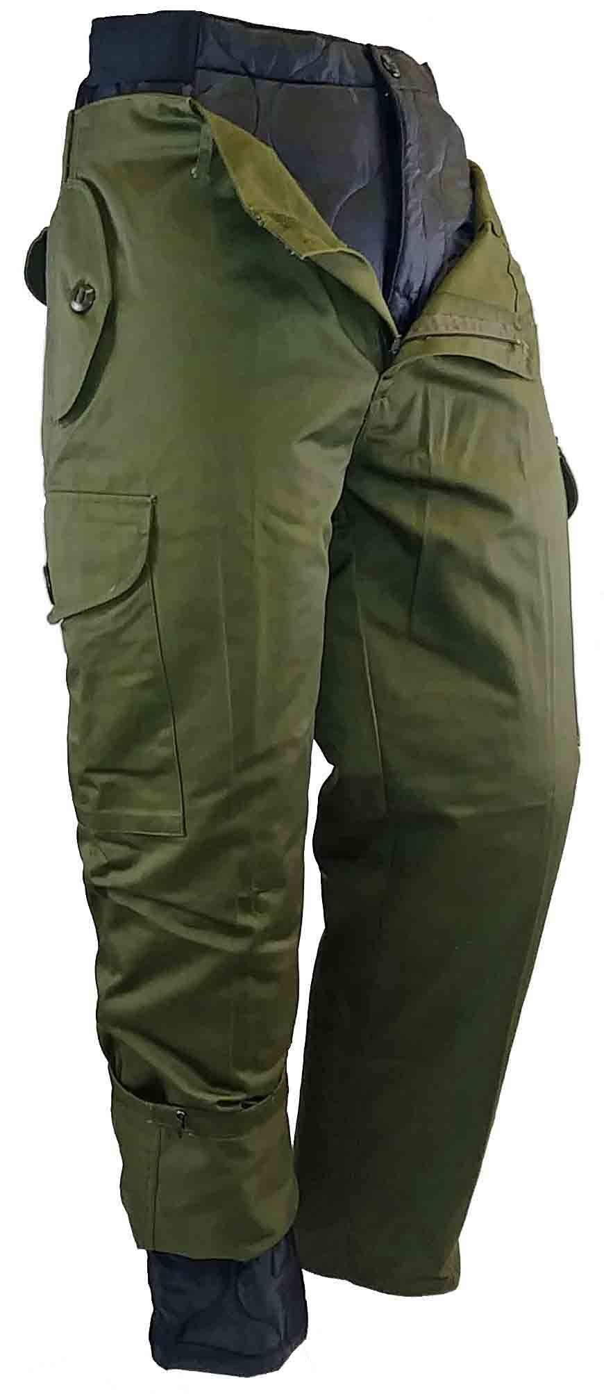 PANTALON DE COMBAT STYLE CANADIEN AVEC DOUBLURE AMOVIBLE