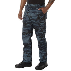 PANTALONS DE COMBAT BDU CAMO - BLEU NUIT / SMALL - VÊTEMENTS - PANTALONS MILITAIRES ET COMBATS