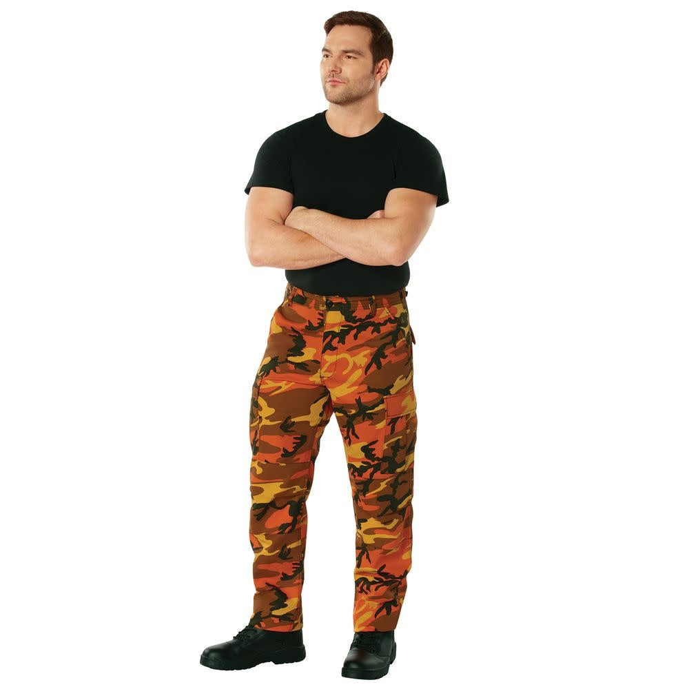 PANTALONS DE COMBAT BDU CAMO