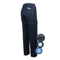PANTALONS DE TRAVAIL CARGO EXTENSIBLES DOUBLÉS MODÈLE 011EXD - PANTALONS DOUBLÉS