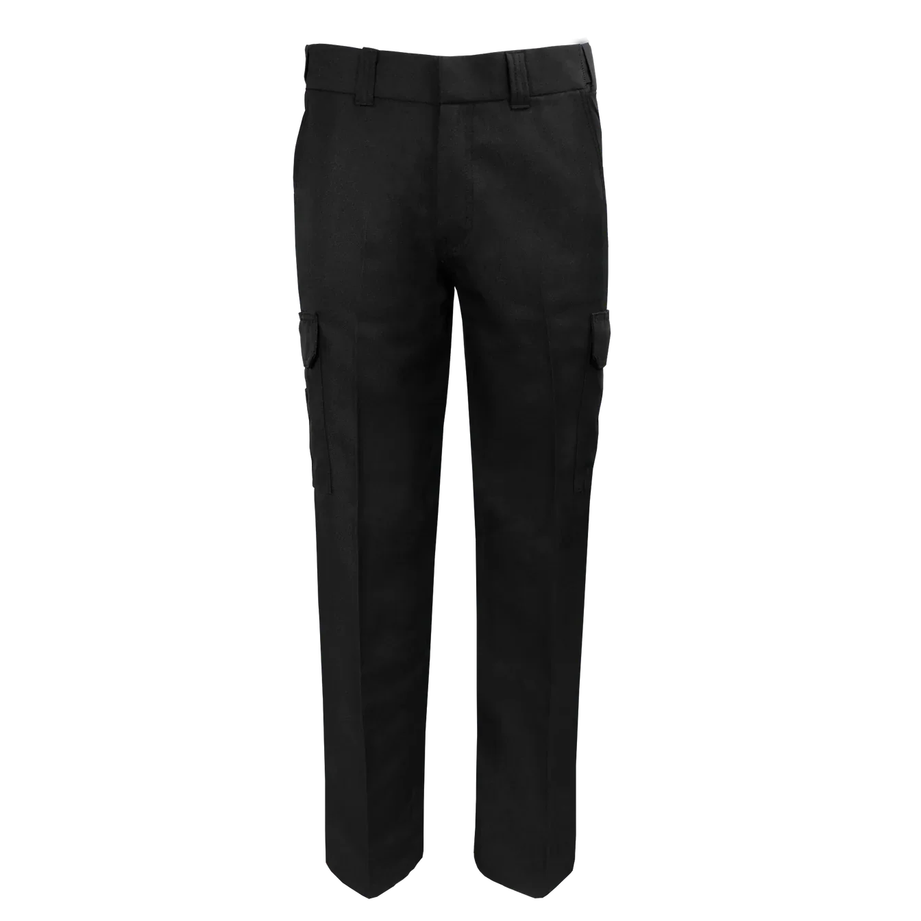 PANTALONS D’UNIFORME CARGO AVEC TAILLE FLEXIBLE MG-011 - NOIR / 28 / 32 - VÊTEMENTS - PANTALONS DE TRAVAIL