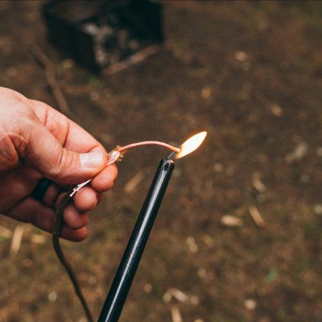 PARACORDE 50 PIEDS AVEC FIL ALLUME-FEU - PLEIN AIR CAMPING ET SURVIE - CORDAGES