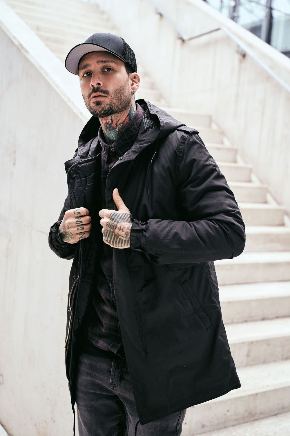 PARKA US M-51 BRANDIT - NOIR / 6X-LARGE - VÊTEMENTS - MANTEAUX ET VESTES