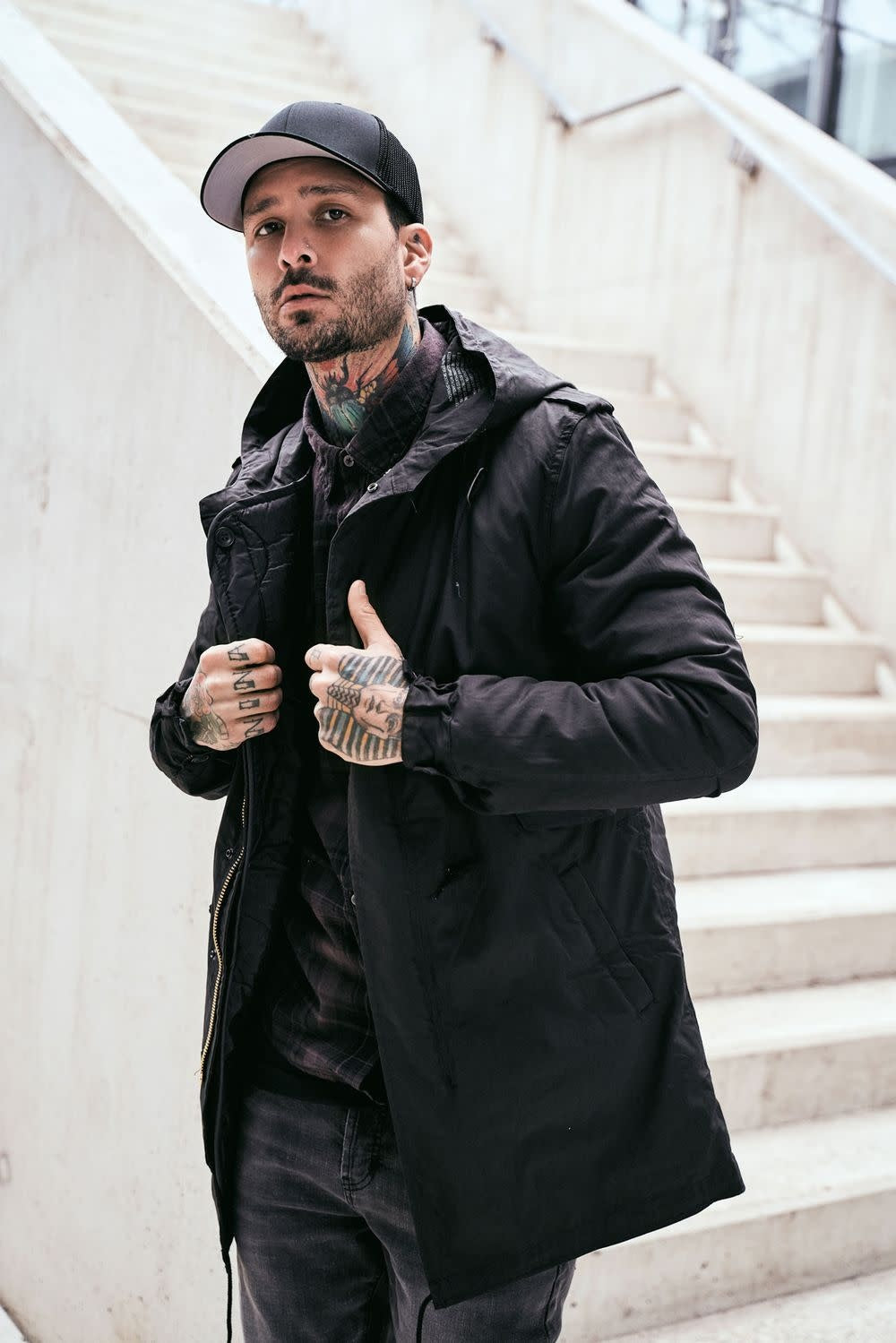 PARKA US M-51 BRANDIT - NOIR / 6X-LARGE - VÊTEMENTS - MANTEAUX ET VESTES