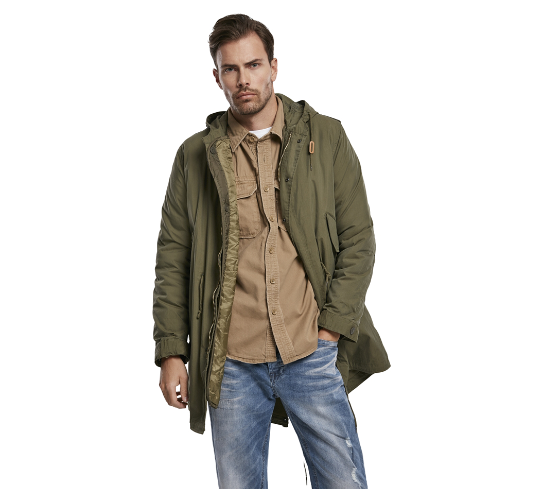PARKA US M-51 BRANDIT - VERT OLIVE / 6X-LARGE - VÊTEMENTS - MANTEAUX ET VESTES